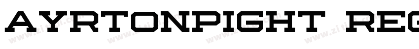 Ayrtonpight Regular字体转换 Ayrtonpight Regular字体转换